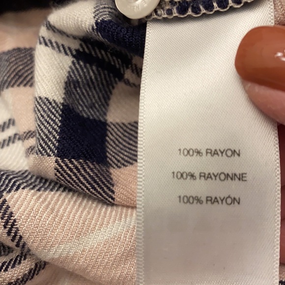 Kenneth Cole Reaction plaid shirt button down - Picture 5 of 5